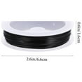 thumbnail image 2 of GOOHOCHY Black Galvanized Iron Wire for Jewelry Making DIY Tools Flexible and Durable 2 Rolls, 2 of 8