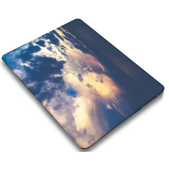 KSK KAISHEK Compatible Newest MacBook Pro 15" Case 2019 - 2016 Release Model A1990&A1707, Plastic Protective Case Hard Cover, Sky Series 0009