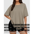 thumbnail image 7 of SiiMmcuzy Pack Oversized Tshirts for Women Short Sleeves Workout Tops | Loose Fit, Crew Neck, Baggy, Summer, Casual, Gym, Plus Size, Plain, Tops, Fashion, Clothes, 2026, 7 of 7