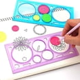 thumbnail image 4 of Casse-Tête Multifonction Spirograph Règle Géométrique Outils de Dessin pour Étudiants Jouets d'Apprentissage Artistique pour Enfants, 4 of 5