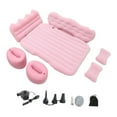 thumbnail image 1 of Colchón inflable portátil para coche, asiento trasero, cama para dormir para MPV SUV Rosa, 1 of 8