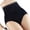 Black, variant on Women Shapewear Tummy Control Underwear High Waisted Girdle Body Shaper Compression Stretch Full Coverage Panties