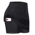 thumbnail image 1 of Faldas de tenis para mujer, pantalones cortos interiores, faldas de Golf deportivas elásticas con bolsillos Fokelyi CZYD-ST10-3, 1 of 1