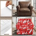 thumbnail image 6 of Bulopur Candy Cane 2Pcs Single Armchair Covers Premium Stretch Christmas Protector Detachable Cushion Covers Snug Fit Bottom Anti-Slip for Living Room Apartment Bedroom Decor, 6 of 8