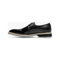 thumbnail image 5 of Stacy Adams Bartram Plain Toe Monk Strap Patent Shoes Black 25724-001, 5 of 7