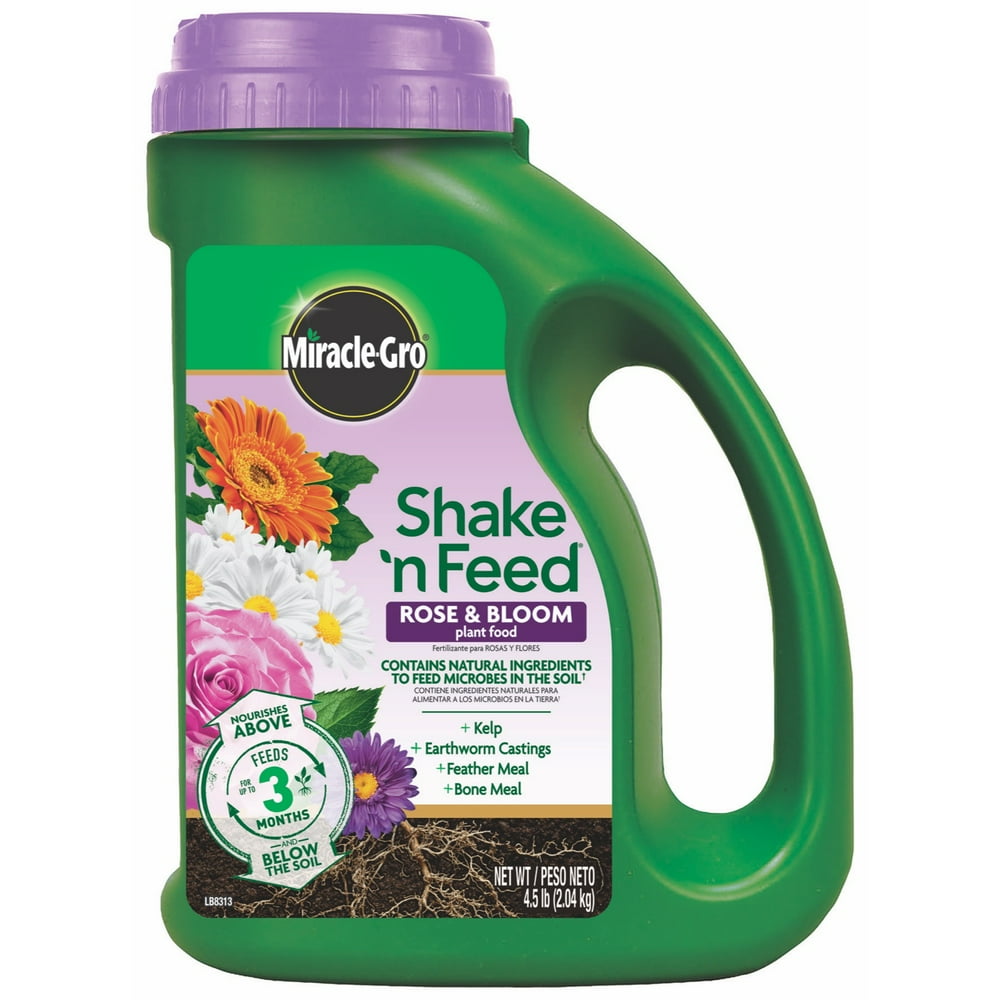 MiracleGro Shake 'N Feed Rose & Bloom Plant Food 4.5 lbs. Walmart