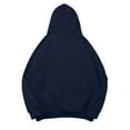 thumbnail image 5 of Fiaer,Womens Plus Size Hoodies Hooded Sweatshirts Casual Comfy Tops Fall Fashion Outfits 2025 Cute Clothes with Pockets Navy L, 5 of 5
