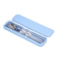 thumbnail image 1 of Juego de cubiertos portátiles de acero inoxidable Cubiertos de viaje reutilizables con estuche MABOTO Utensilio, 1 of 7