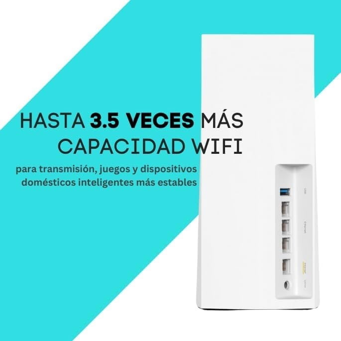 Open Box Linksys HomeWRK LN1301 Tri-band Wi-Fi 6 Router 4.2Gbps MX4300 - White 2700 sq. ft.