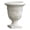 Antique White + Magnesium Oxide#HI, variant on Antique White Magnesium Oxide Moroccan Urn Planter for Indoor Outdoor Patio Garden Living Room 16.75x16.75x20.25 Inches
