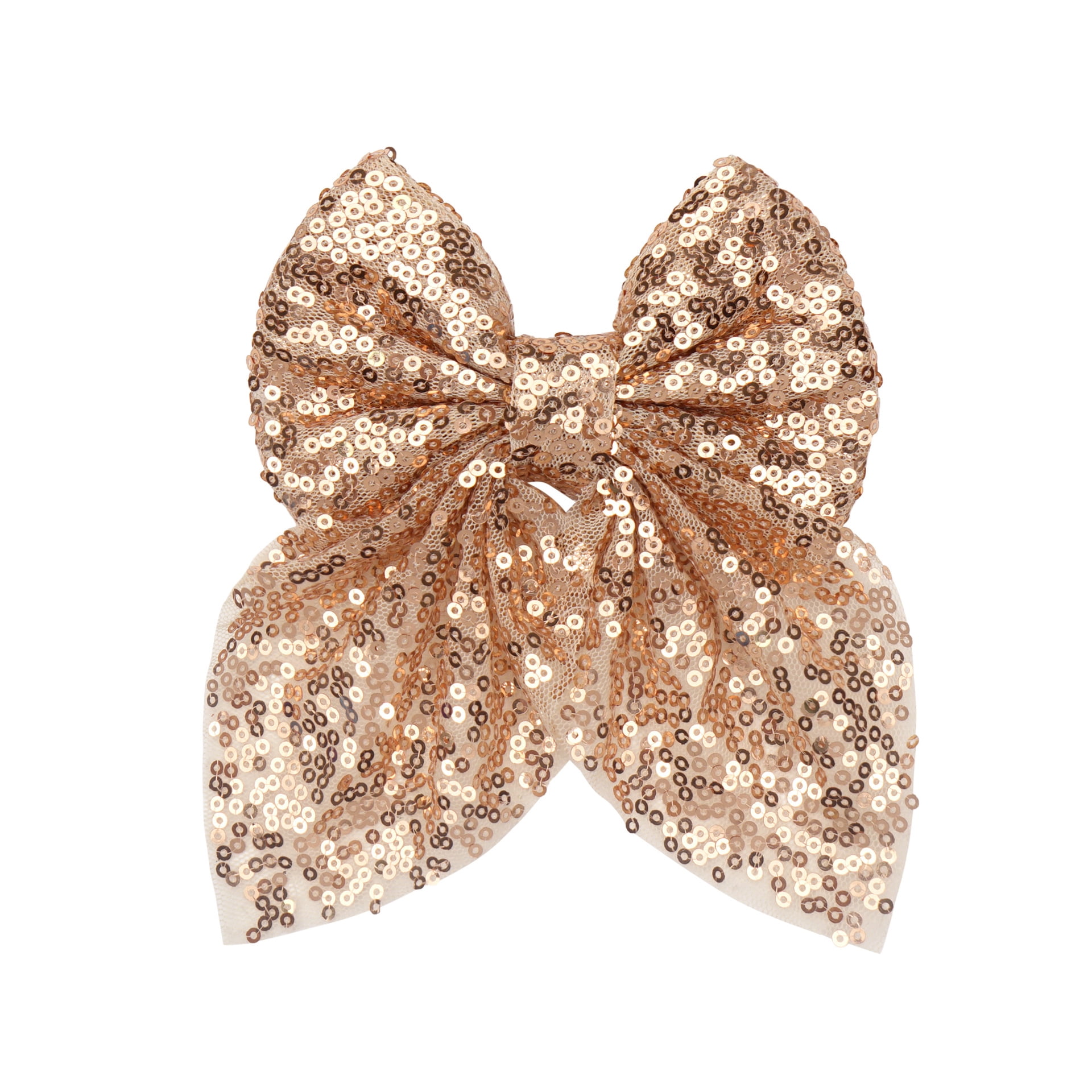 Sparkly Glitter Sequin Hair Bows for Girls Toddlers Kids Children Teenage