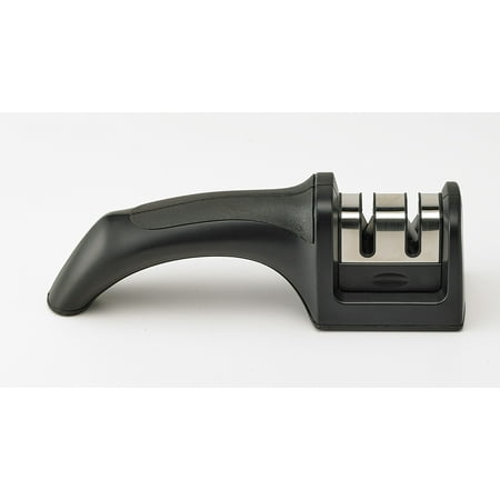 Cutlery-Pro Chefâ s Knife Sharpener for Straight and Serrated Blades, Professional Quality, Carbide and Ceramic Inserts, 7.5-Inches