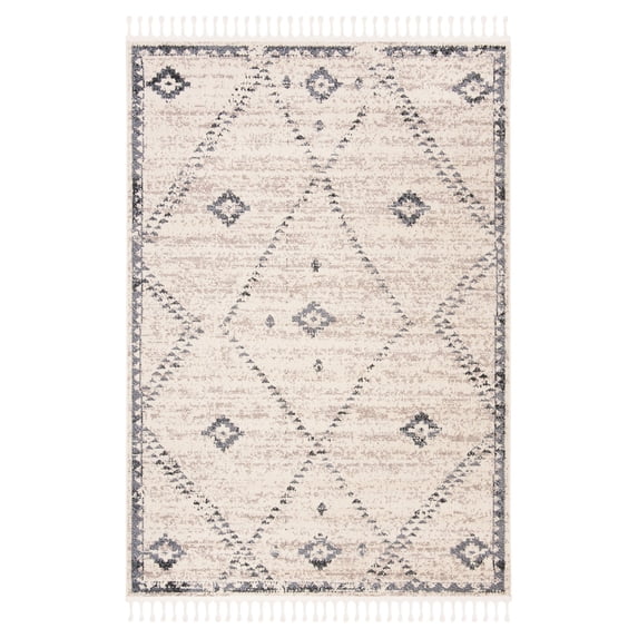 Safavieh Marrakesh Napier Abstract Moroccan Area Rug, 8' x 10', Ivory/Grey
