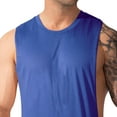 thumbnail image 6 of Taqqpue Men's Tank Top Sleeveless Muscle Stringer Workout Top Cut Open Gym Training Bodybuilding Athletic T Shirts Quick Dry Fitness Shirt, 6 of 6