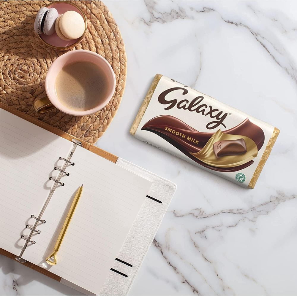 Mars Galaxy Creamy Milk Chocolate Bar 42g (Pack of 12)