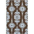 thumbnail image 2 of Momeni Lil Mo Classic Baby Damask Cotton Hand Hooked Soft Pink Area Rug 2' X 3', 2 of 2