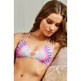 thumbnail image 3 of PilyQ MULTI Reversible Utopia Halter Bikini Swim Top, US Large, 3 of 4