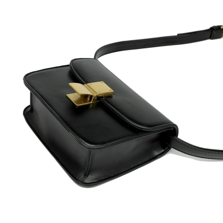 Box crossbody purse sales