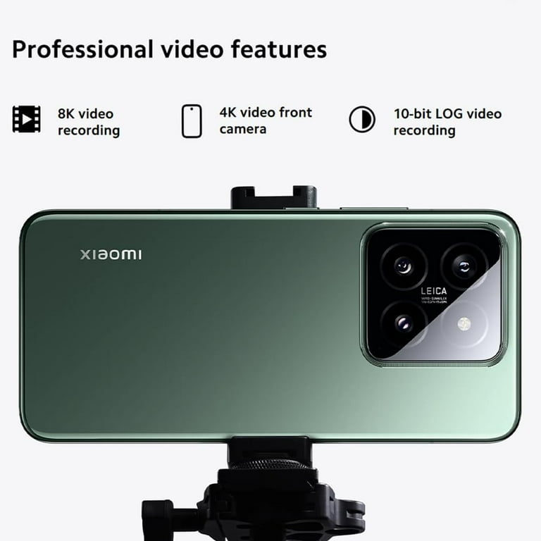 Xiaomi 14 5G 512GB ROM 12GB RAM Dual SIM GSM Unlocked - White