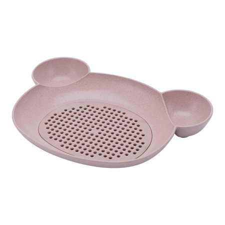 

Meizhencang Plate Convenient Odorless Creative Household Drain Double-Layer Dish for Daily