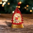 thumbnail image 3 of Kokiya Christmas Snow Figurine Christmas Lantern for Tabletop B, 3 of 8