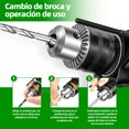 thumbnail image 4 of Taladro Eléctrico con Kit Completo de Accesorios (Brocas, Boquillas, Manguitos), Ideal para Reparaciones DIY, Mantenimiento del Hogar y Ensamblaje de Muebles, 4 of 6