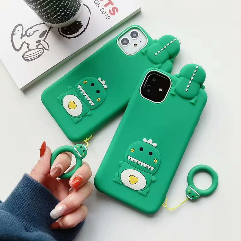 Sweet Green Dinosaur iPhone Case Phone Cover Apple