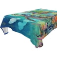 thumbnail image 5 of Ryvnso Sea Turtles in Ocean Rectangle Table Cloth Tablecover Dinning Tablecloth 60"x90", 5 of 8