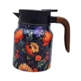 thumbnail image 2 of Tetera al vacío, jarra para agua caliente, tetera Floral, a prueba de fugas, reutilizable, retención de calor, hervidor aislado de gran capacidad para naranja, 2 of 8