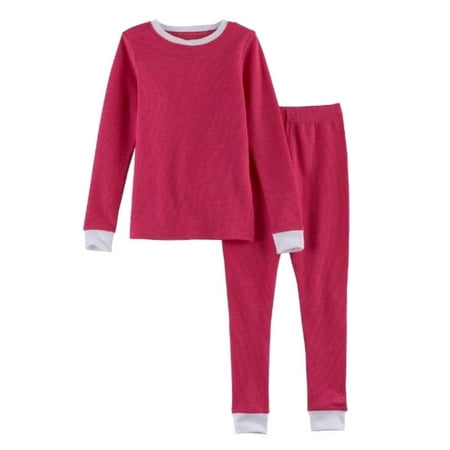 ClimateRight by Cuddl Duds - Cuddl Duds Girls Heather Pink Thermal ...