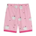 thumbnail image 2 of FEDPOP Girls Easter Pajamas Toddler Bunny Clothes Summer Short Set 7T, 2 of 8