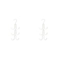 thumbnail image 4 of Billuyoard Monederos Bolsos Perchero Gancho para colgar Ropa Sombreros Beige 2piezas, 4 of 6