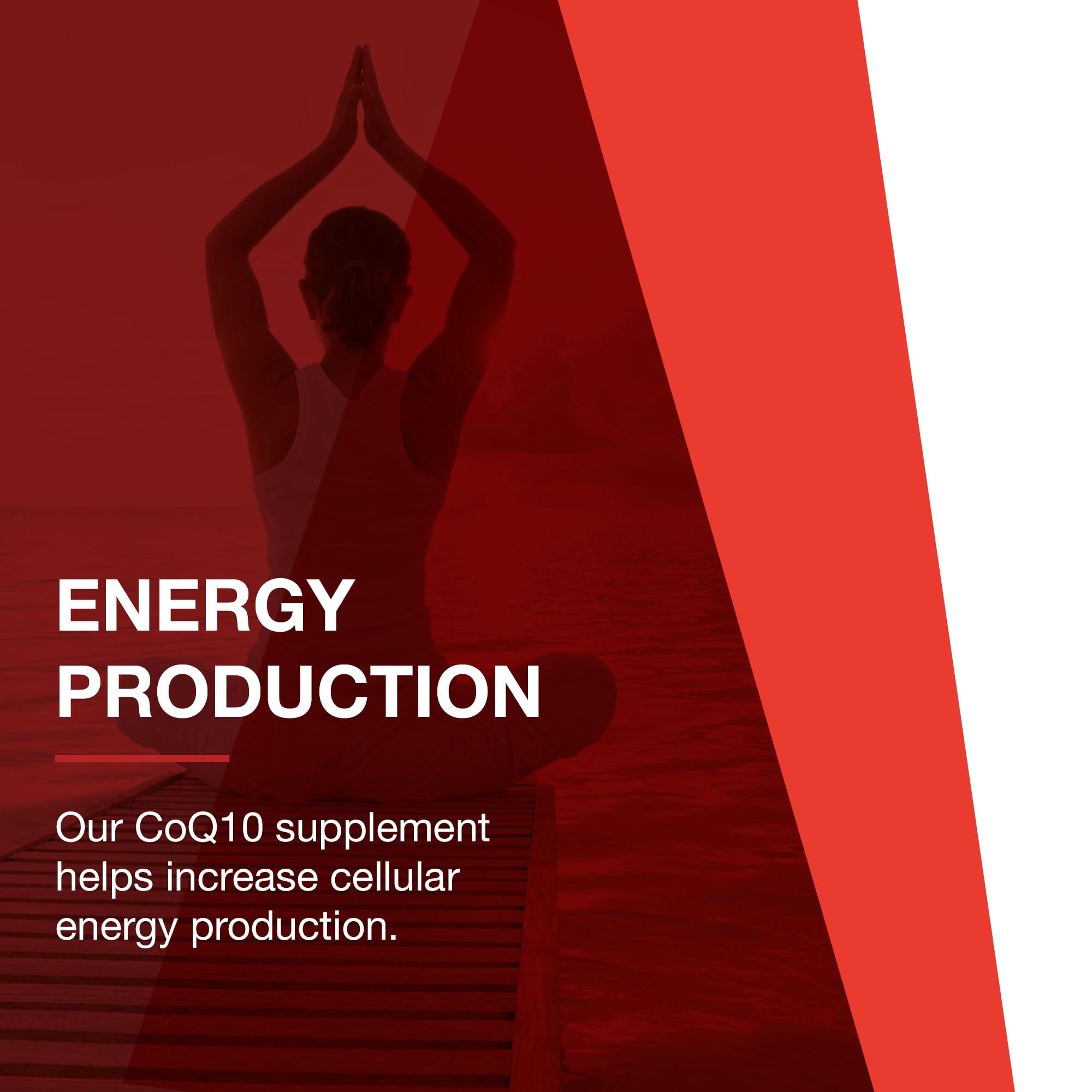 Protocol for Life Balance CoQ10 100 mg - with Vitamin E - 90 Softgels