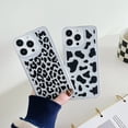 thumbnail image 5 of TECH CIRCLE Case For iPhone 11 Pro,Cute Clear Slim Girls Women Shockproof Protective Soft TPU Bumper Transparent Cover Phone Case for Apple iPhone 11 Pro 5.8" 2019,Pink Leopard Print, 5 of 7