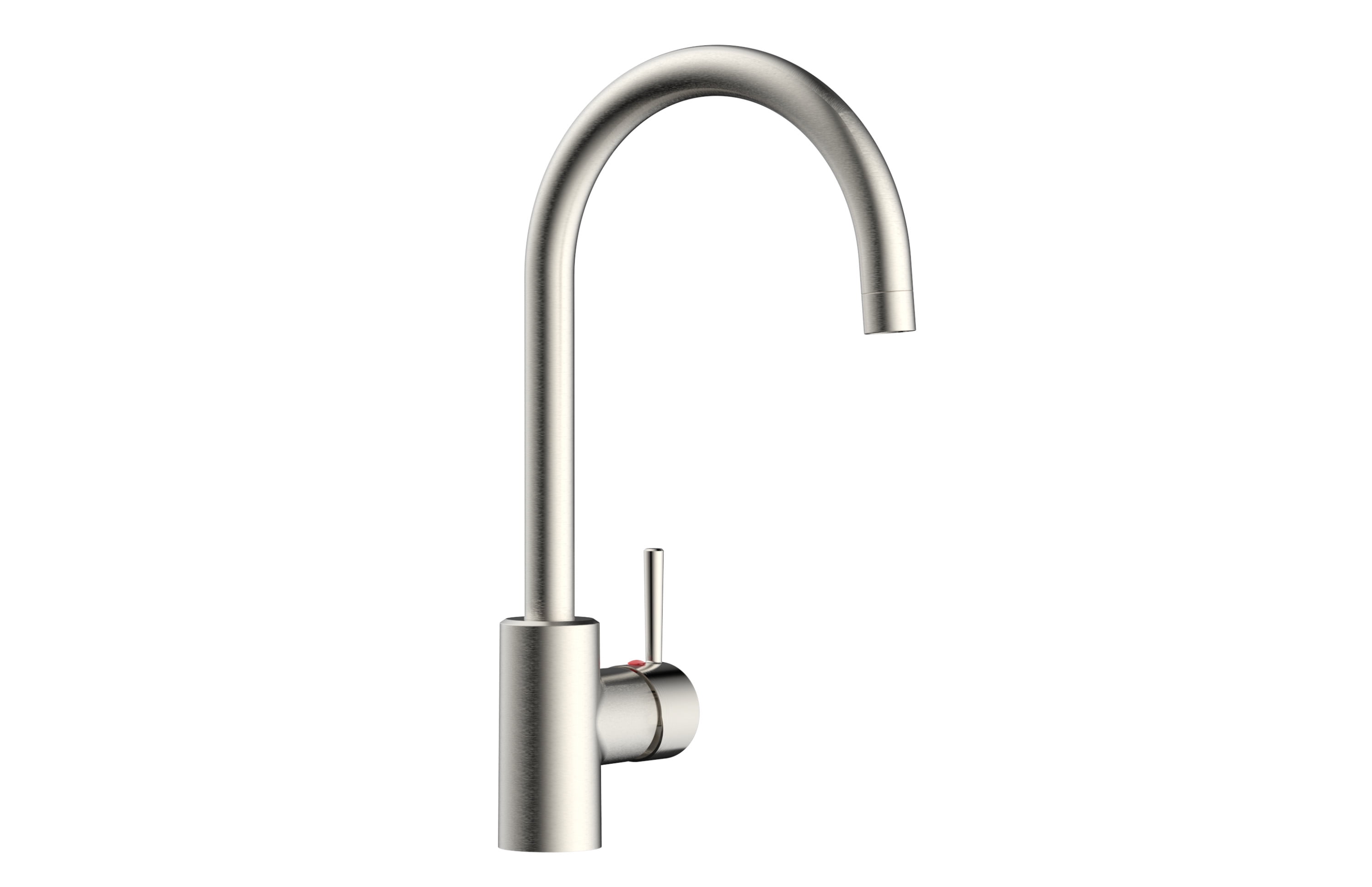 Design House Eastport Single-Handle Kitchen Faucet in Satin Nickel