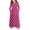 #01Hot Pink, variant on Drmagiyhm Long Dresses for Girls Size 10-12 Crew Neck wave point Tiered Dress Autumn Party Long-Sleeve Casual A-Line Dresses with Pockets 12-14 Years