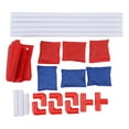 thumbnail image 2 of Pojados de Maíz Al Aire Libre Juego, Juego de Cornholos Portátiles Portátiles Con Bolsa de Transporte para la Interaccio de los Hijos para Parajar, 2 of 7