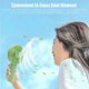 thumbnail image 3 of Portable Fan Handheld Fan,Powerful Mini Hand Fan,3 Speed Adjustable,USB Rechargeable Personal Fan,Battery Operated Travel Fan with Removable Base,Cool, 3 of 4