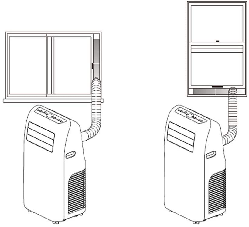 Portable Air Con Plastic Window Kit 