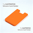 thumbnail image 3 of GASTROPOD 2026 New Card Holder Wallet Silicone Card Wallet High Temperature Resistance Credit Card Skin for Travel Work Daily Use Style 8, 3 of 7