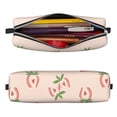 thumbnail image 2 of Honeii Strawberries Pattern Pencil Case, Pencil Pouch, Pencil Case Small, Pencil Pouch Aesthetic, PVC Pencil Pouch, Pencil Bag, Makeup Pouch, 2 of 7