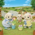 thumbnail image 4 of Calico Critters Blossoming Garden Set - Flora Rabbit Sister & Brother, Dollhouse Playset with Figures and Accessories, 4 of 5
