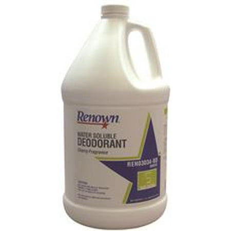 RENOWN WATER SOLUBLE DEODORANT, GALLON, CHERRY