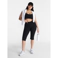 thumbnail image 2 of Avia Women's and Women's Plus SoftSculpt Capri Leggings, 16.5" Inseam, Sizes XS-4X, 2 of 7