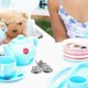 thumbnail image 3 of 1 Set Mini Metal Teapots Miniature Teapot Statue Mini Kitchen Prop Simulated Teapot Models with Tea Cup, 3 of 4