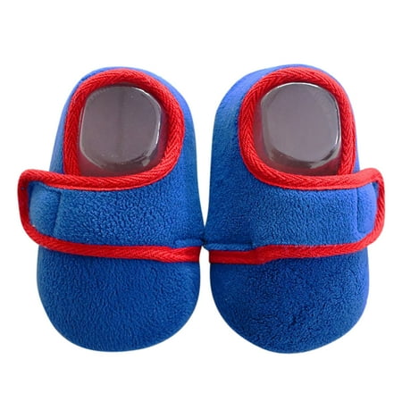 

Toddler Baby Boy Girl Non-Slip Warm First Walkers Prewalker Socks Shoes