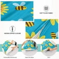 thumbnail image 3 of GZHJMY Cartoon Bees Pillowcase Standard Size, Super Soft Pillow Shams Covers, Plush Cozy Pillow Cases with Zipper, 20" X 26"（227）, 3 of 6