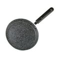 thumbnail image 1 of 1 sartén antiadherente de piedra Maifan, sartén para tortilla, sartén con revestimiento antiadherente, sartén para huevos, utensilios de cocina, accesorios para el hogar (negro, 8 pulgadas), 1 of 5