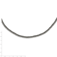 thumbnail image 4 of Collier en Acier Inoxydable Blé Clair 24 Po, 4 of 4
