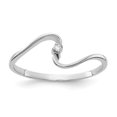 thumbnail image 1 of Solid 14k White Gold AA Simulated CZ Ring, 1 of 1